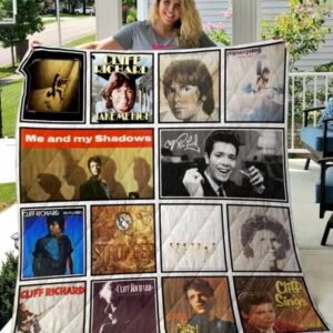 Sir Cliff Richard Quilt Blanket M150614  Quilt